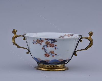 Mounted rice-bowl
