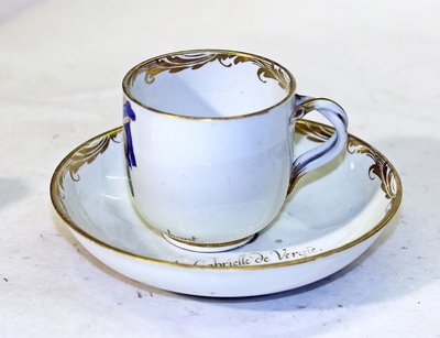 Cup and saucer 