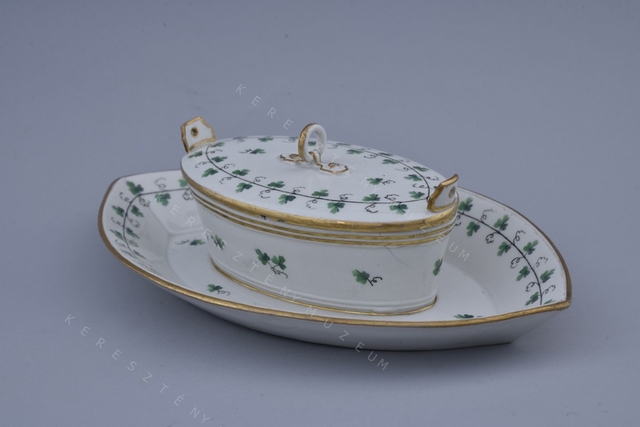 Butter dish with cover