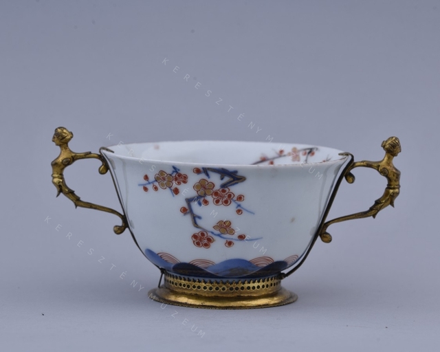 Mounted rice-bowl