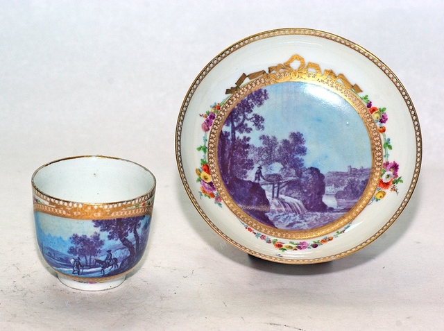 Cup and saucer 
