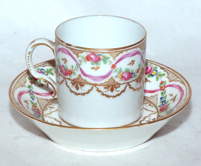 Cup with saucer