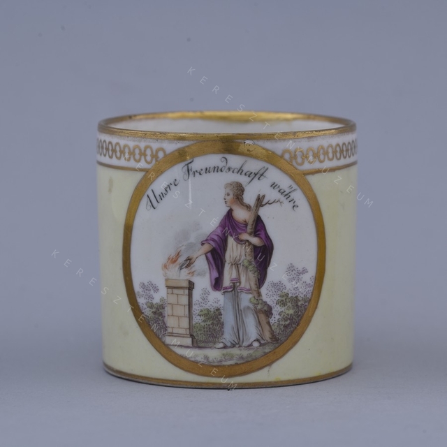 Cup with saucer