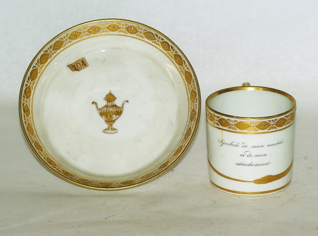 Cup and saucer 