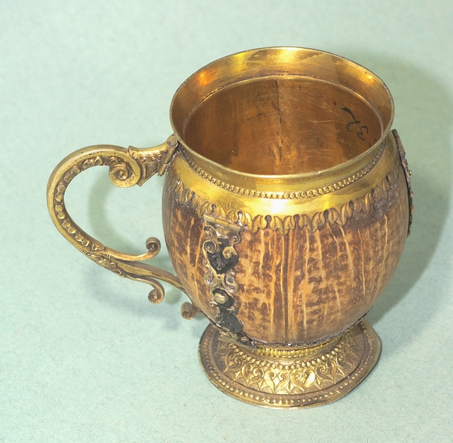 coconut shell cup