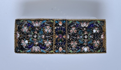 Belt buckles pair 