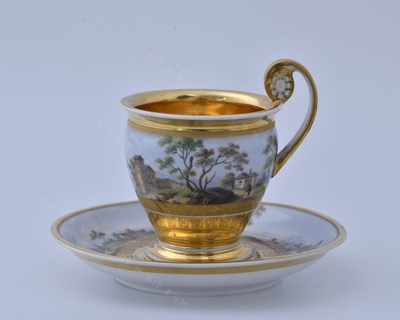 Cup and saucer 