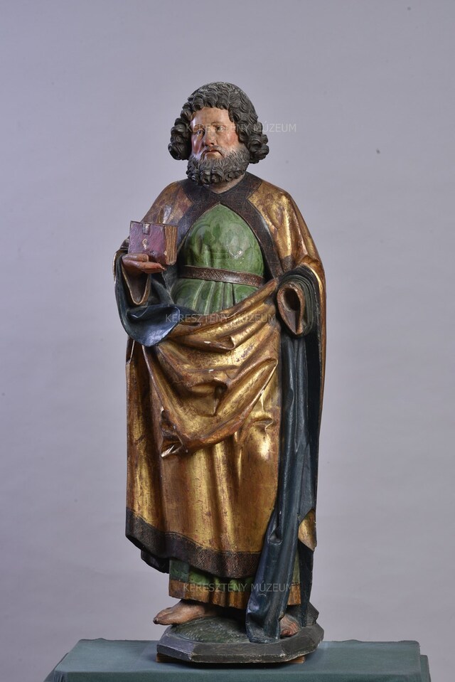 Standing figure of an apostle