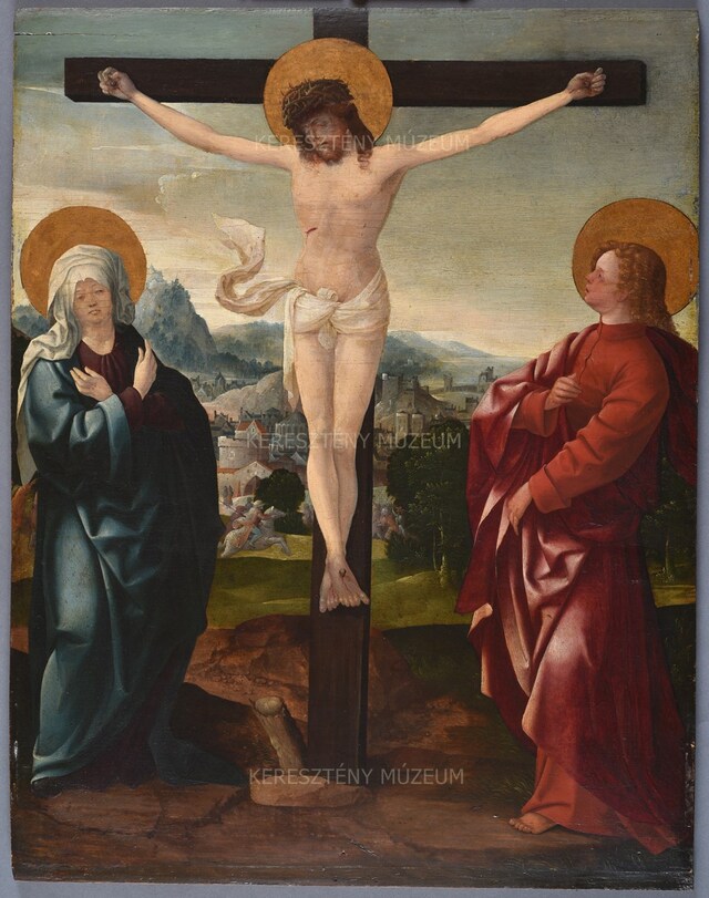 Crucifixion with Mary and St. John the Evangelist