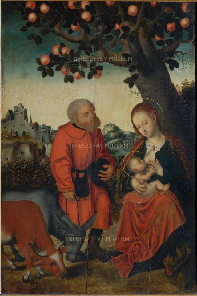 The Holy Family Resting