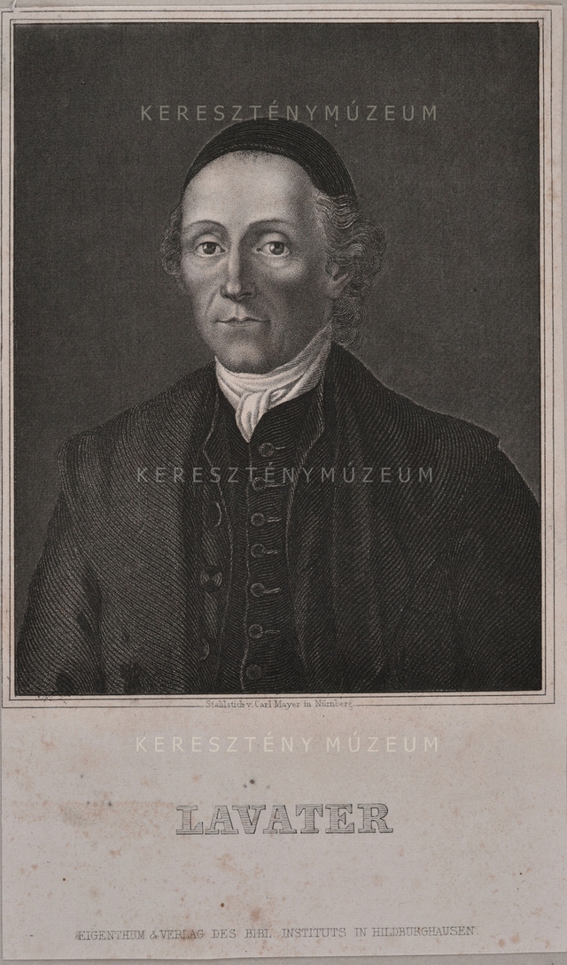 Johann Kaspar Lavater (Zürich, 1741 – 1801)