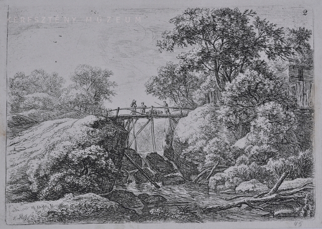 Kis fahíd két szikla között