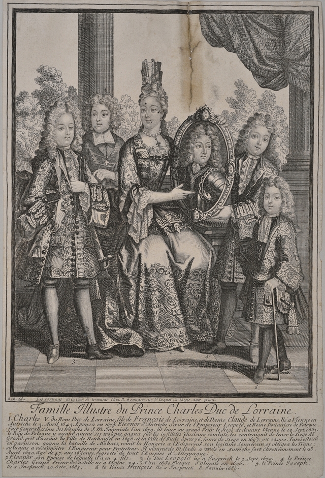 Lotharingiai Károly felesége és gyermekei