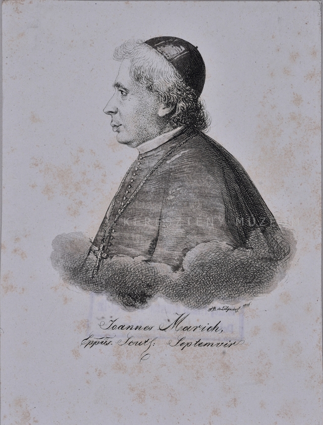 Marich János székesfehérvári kanonok, választott püspök