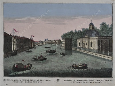 A cári udvari raktár a Fontanka ...