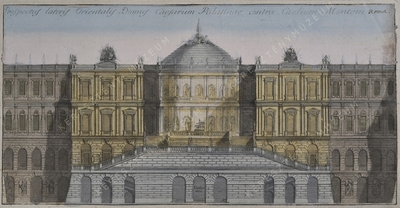 A császári palota keleti homlokz...