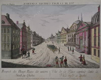 A Fő tér Quebecben