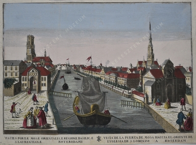 A rotterdami kikötő a Szent Lőri...