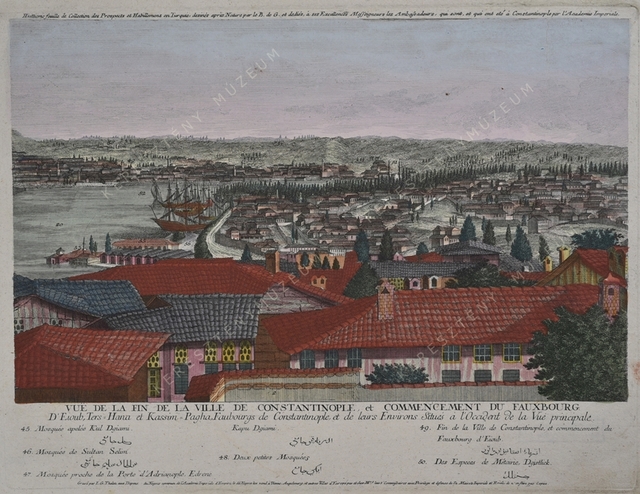 Konstantinápoly széle és külvárosai