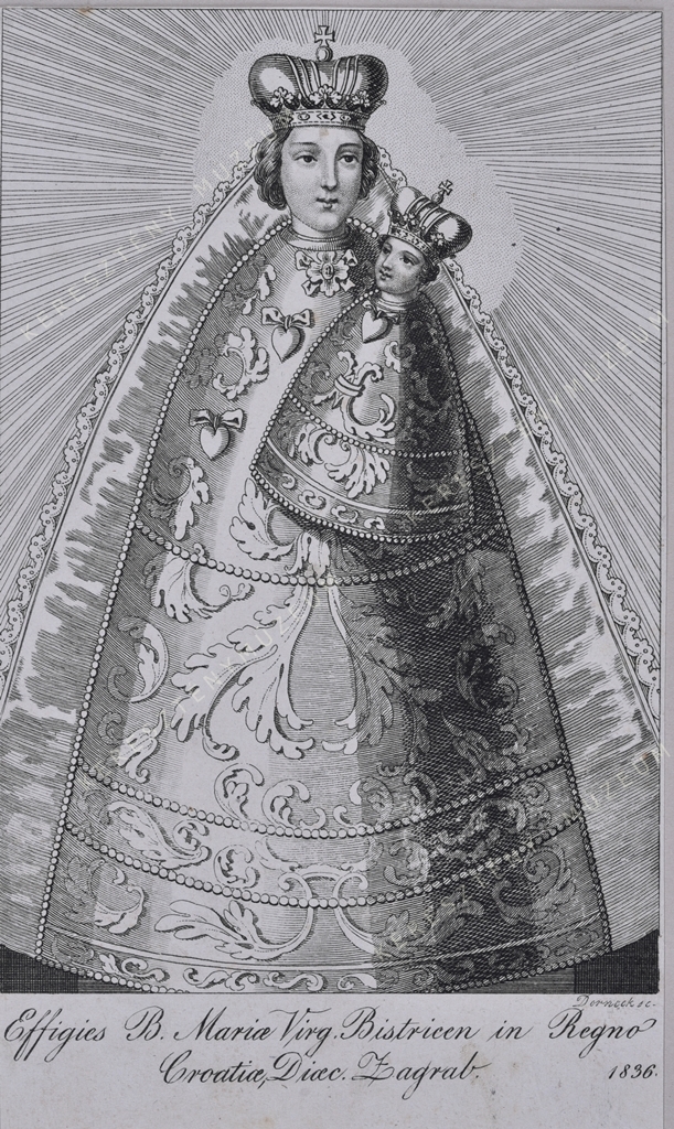 A besztercei (Zágráb) Mária-kegyszobor