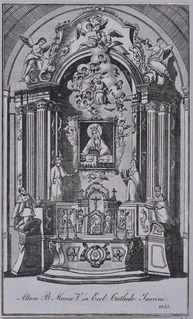 A győri székesegyház Szűz Mária-kegyoltára