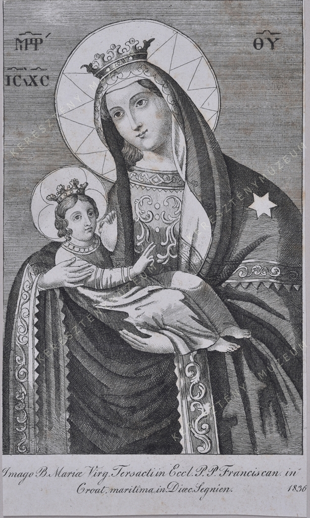 A trsati (terszati) Szűzanya-kegykép
