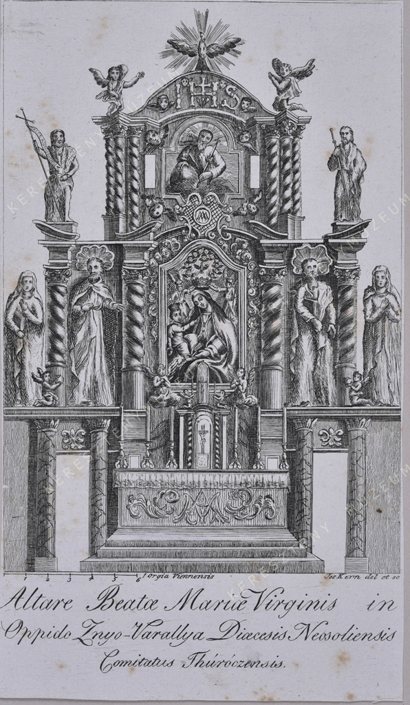 A túróci (znióváraljai) Boldogasszony oltára