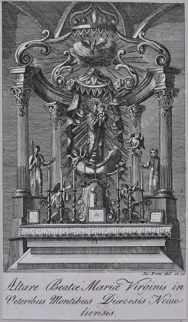 A zólyom-óhegyi Boldogasszony oltára