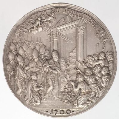 Holy Years on papal medals of the Christian Museum